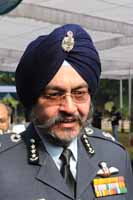 The newly appointed Air Marshal BS Dhanoa after a press conference at Akash Officers' Mess in New Delhi, India on 28th December 2016. (Photo: Jitender Gupta/Outlook). The newly appointed Air Marshal BS Dhanoa after a press conference at Akash Officers' Mess in New Delhi, India on 28th December 2016. (Photo: Jitender Gupta/Outlook).